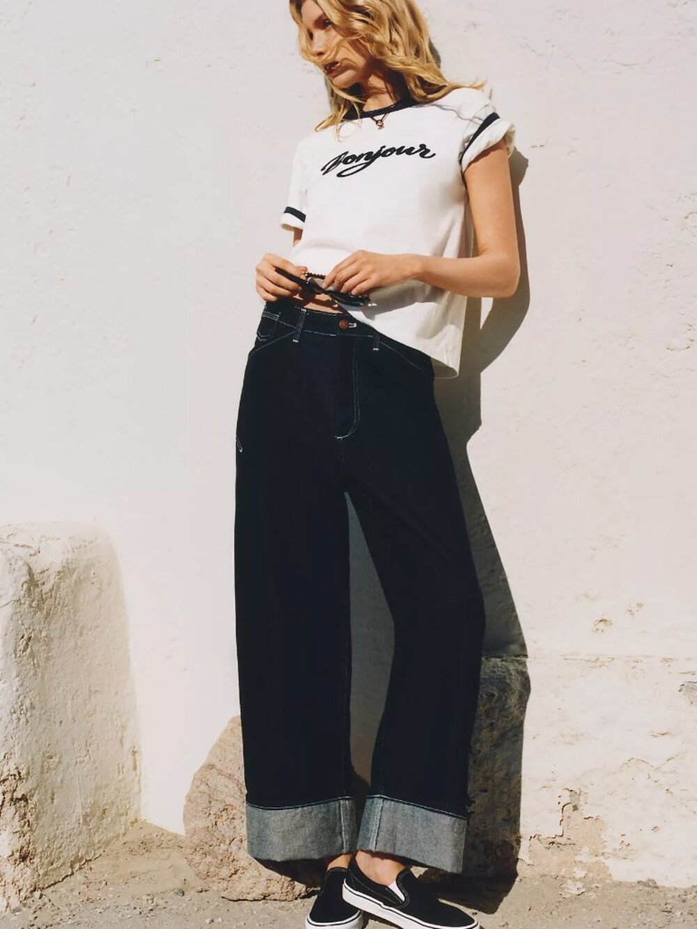 Pilcro Kayden High-Rise Carpenter Barrel Jeans